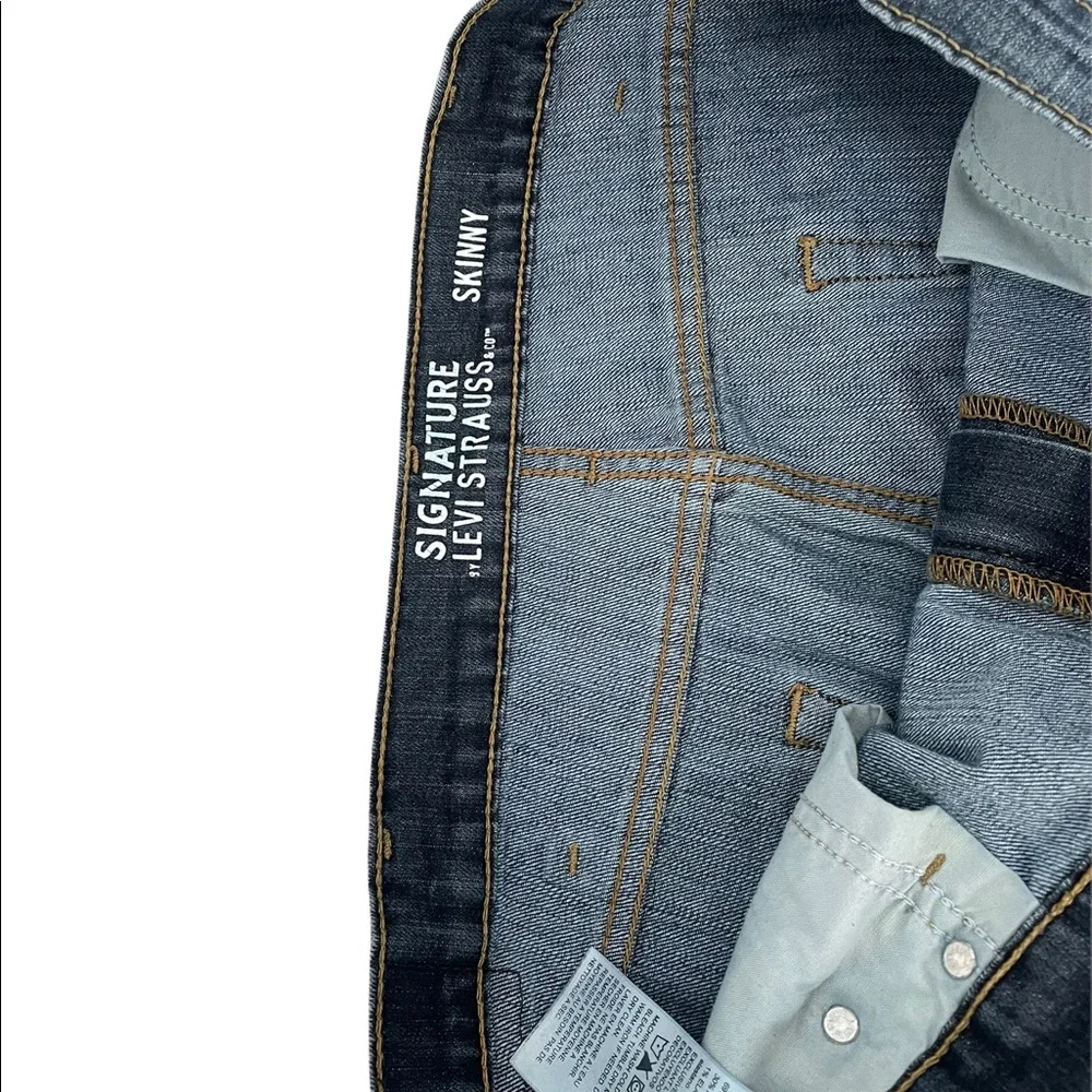 Levi signature skinny jeans 40 x 32 - Picture 4 of 5